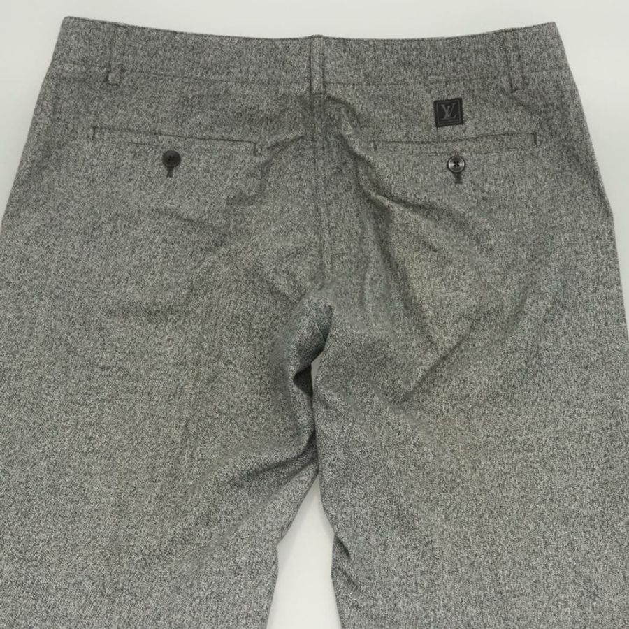 【日本直送】路易威登 棉質灰色褲子 LV 正品 am8342-5