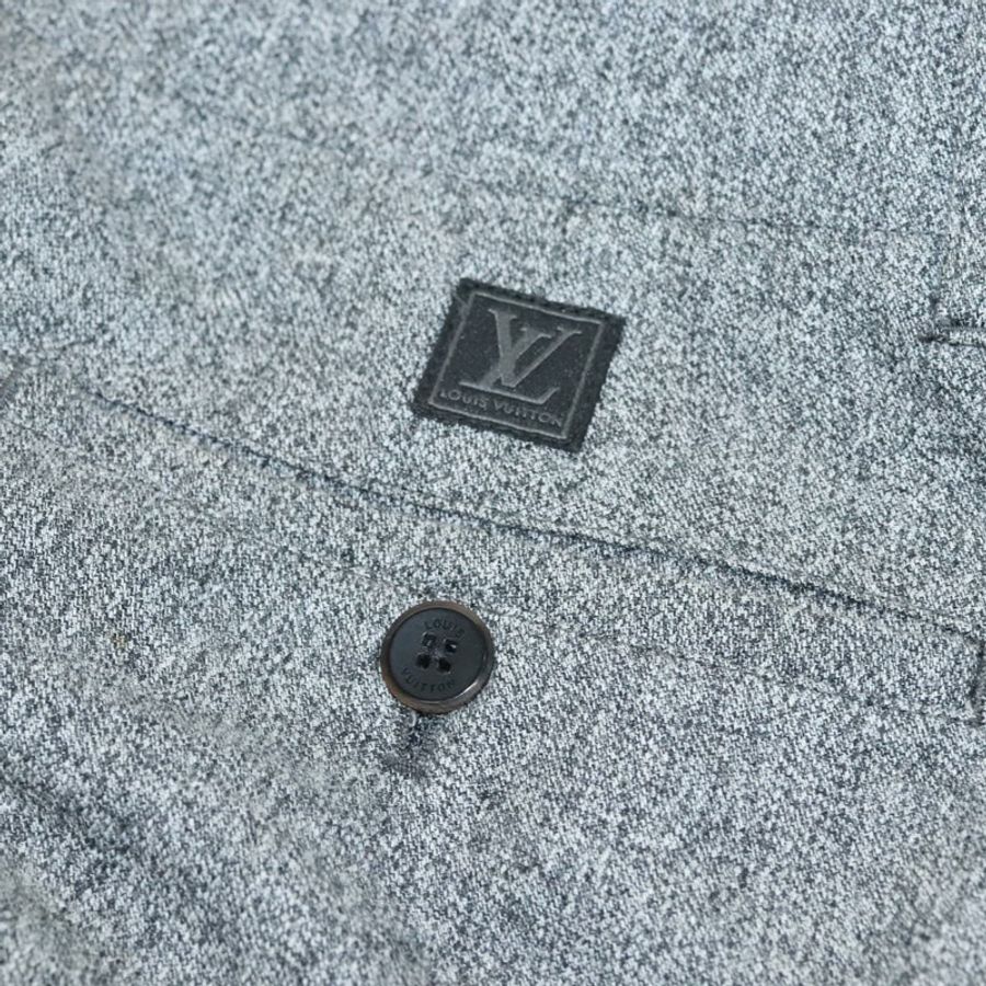 【日本直送】路易威登 棉質灰色褲子 LV 正品 am8342-10
