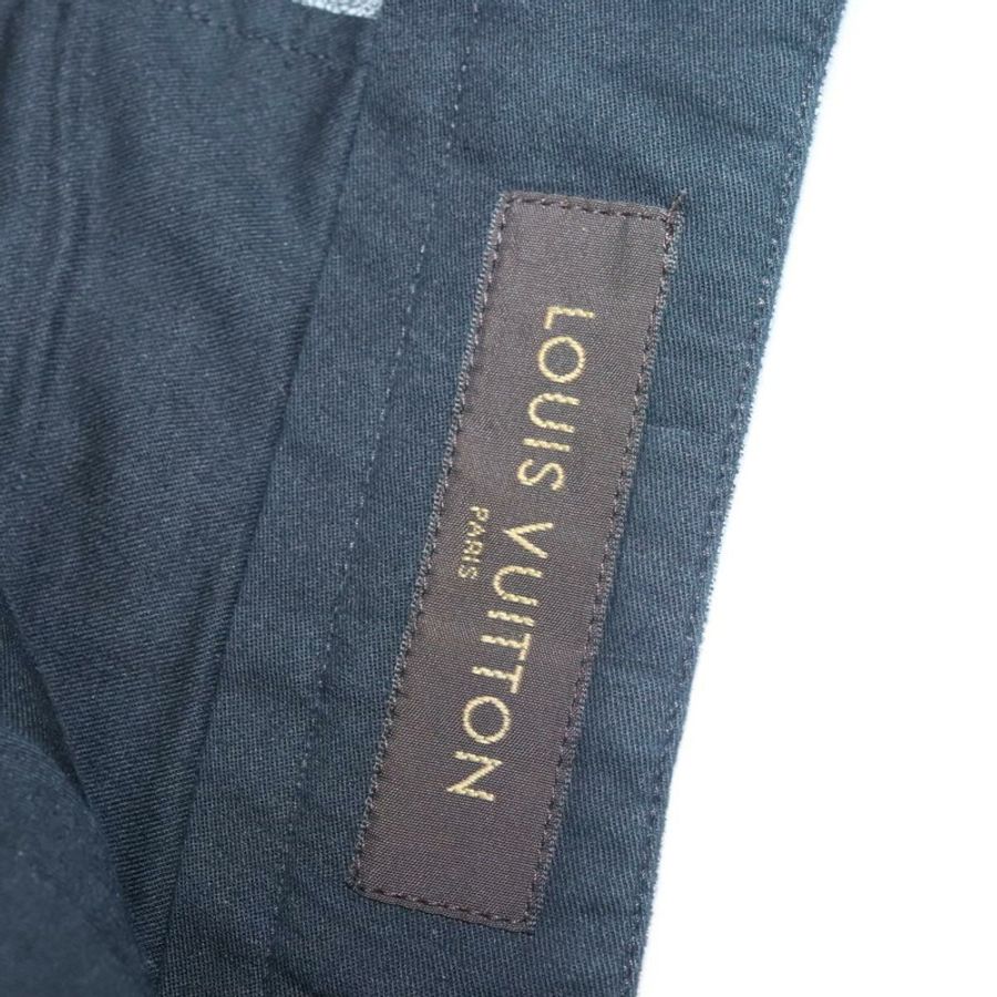【日本直送】路易威登 棉質灰色褲子 LV 正品 am8342-14