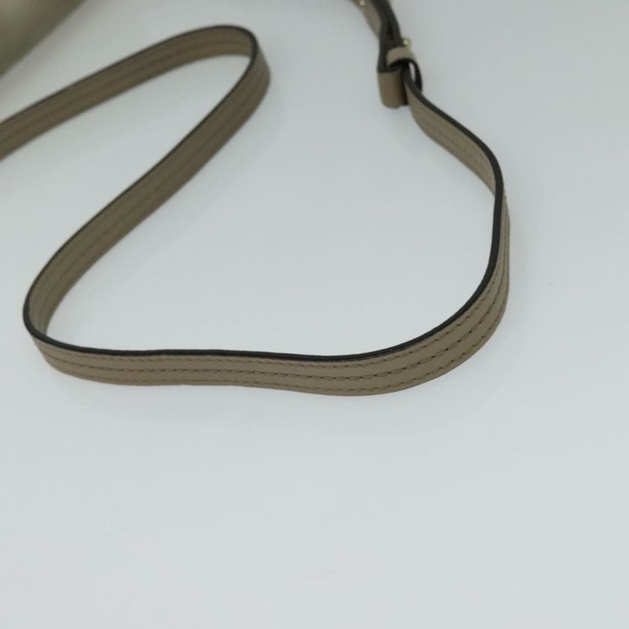 【日本直送】Chloe Fay 肩背包 麂皮 灰色 金色 正品 BA1915-6