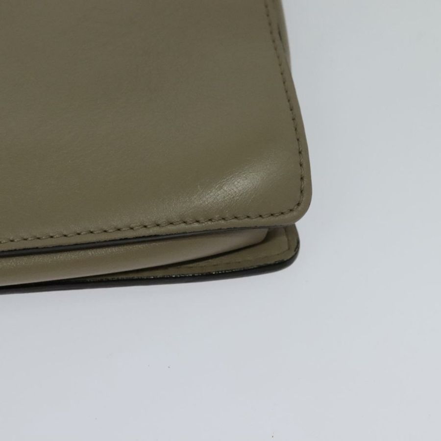 【日本直送】Chloe Fay 肩背包 麂皮 灰色 金色 正品 BA1915-15
