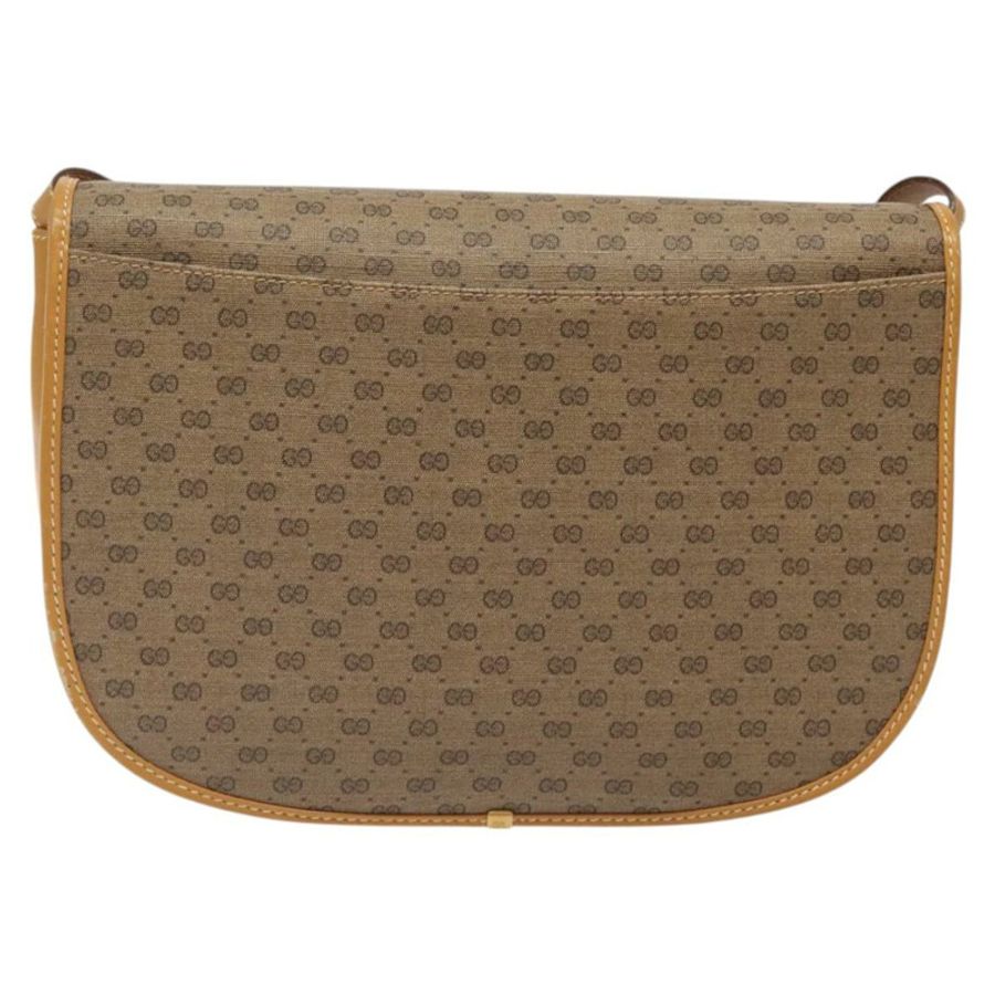 【日本直送】GUCCI Micro GG Supreme 單肩包 PVC 米色 金色 004 112 0363 正品 124986-1