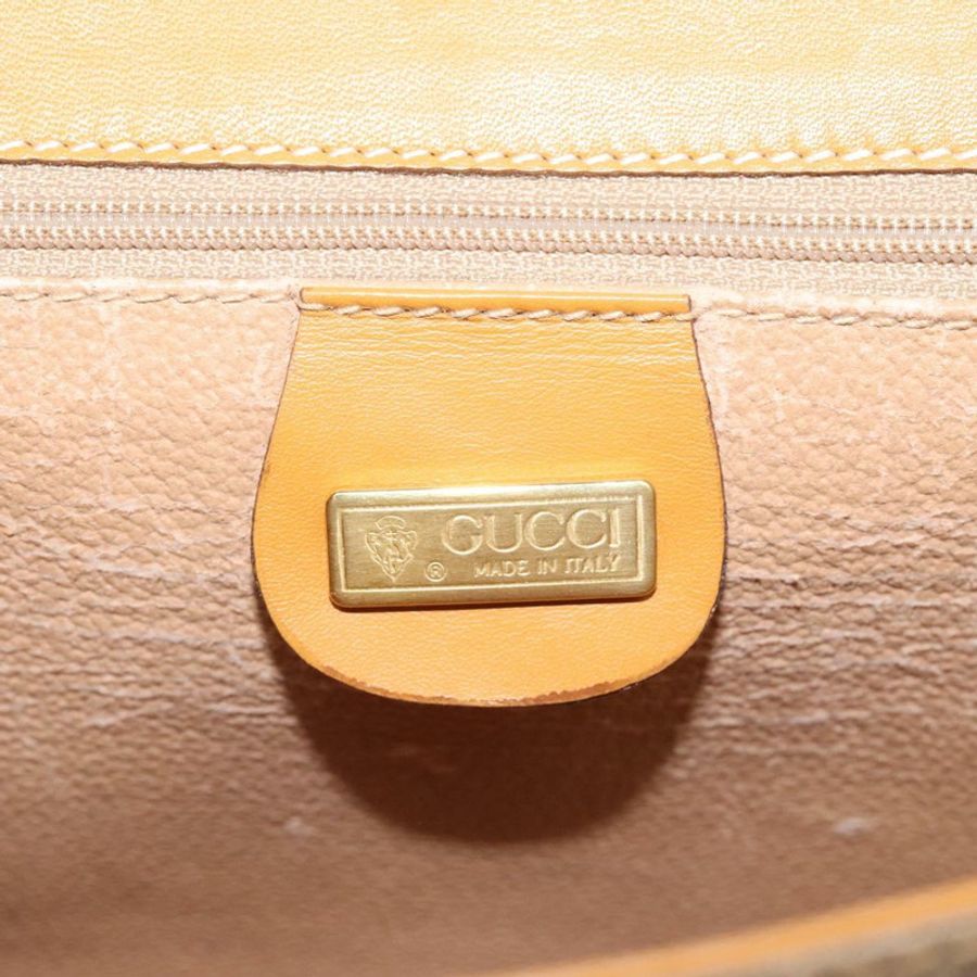 【日本直送】GUCCI Micro GG Supreme 單肩包 PVC 米色 金色 004 112 0363 正品 124986-18