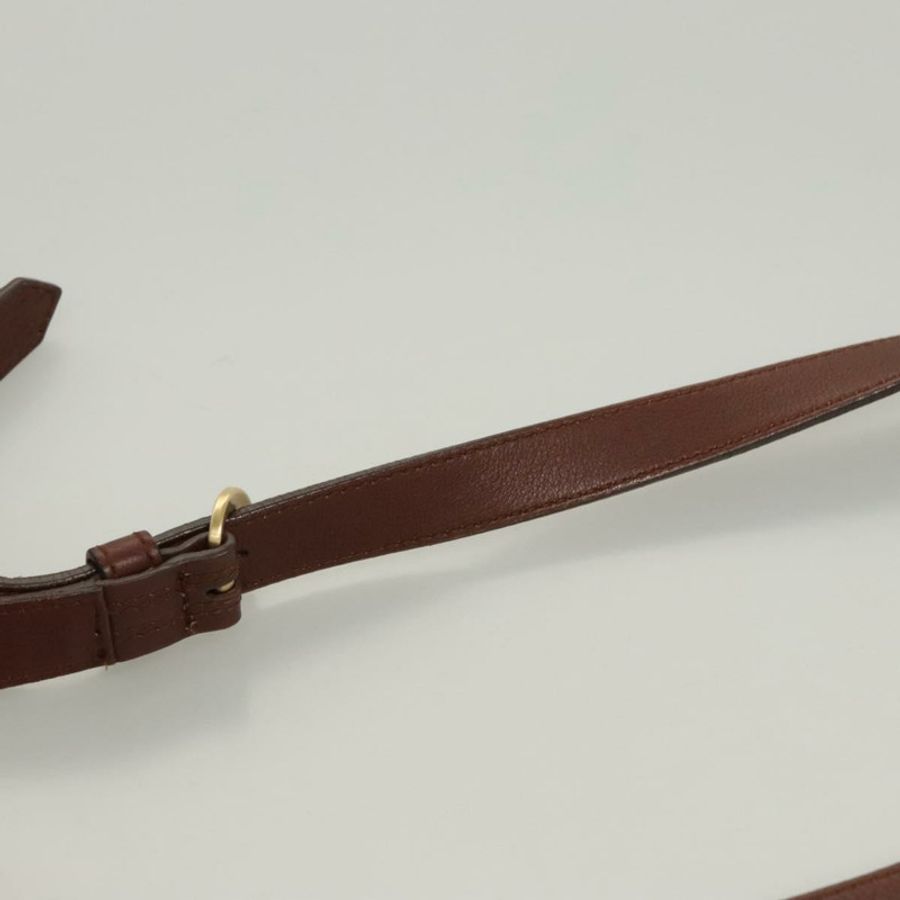 【日本直送】BALLY 手提包 皮革 兩用 棕色 金色 正品 123408-13