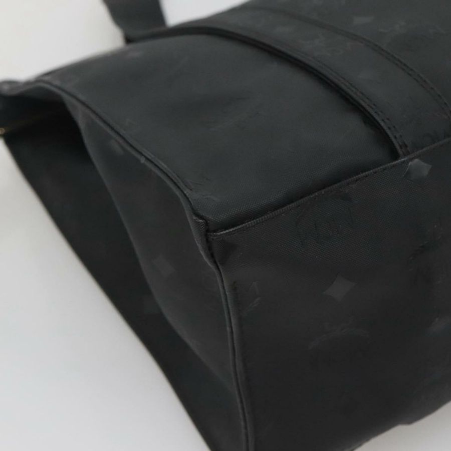 【日本直送】MCM Vicetos Logoogram 肩背包 PVC 黑金 正品 124358-15