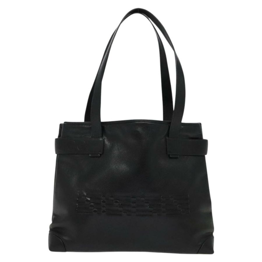 【日本直送】GUCCI 手提包 皮革 黑色 金色 002 105 0141 正品 sw707-12