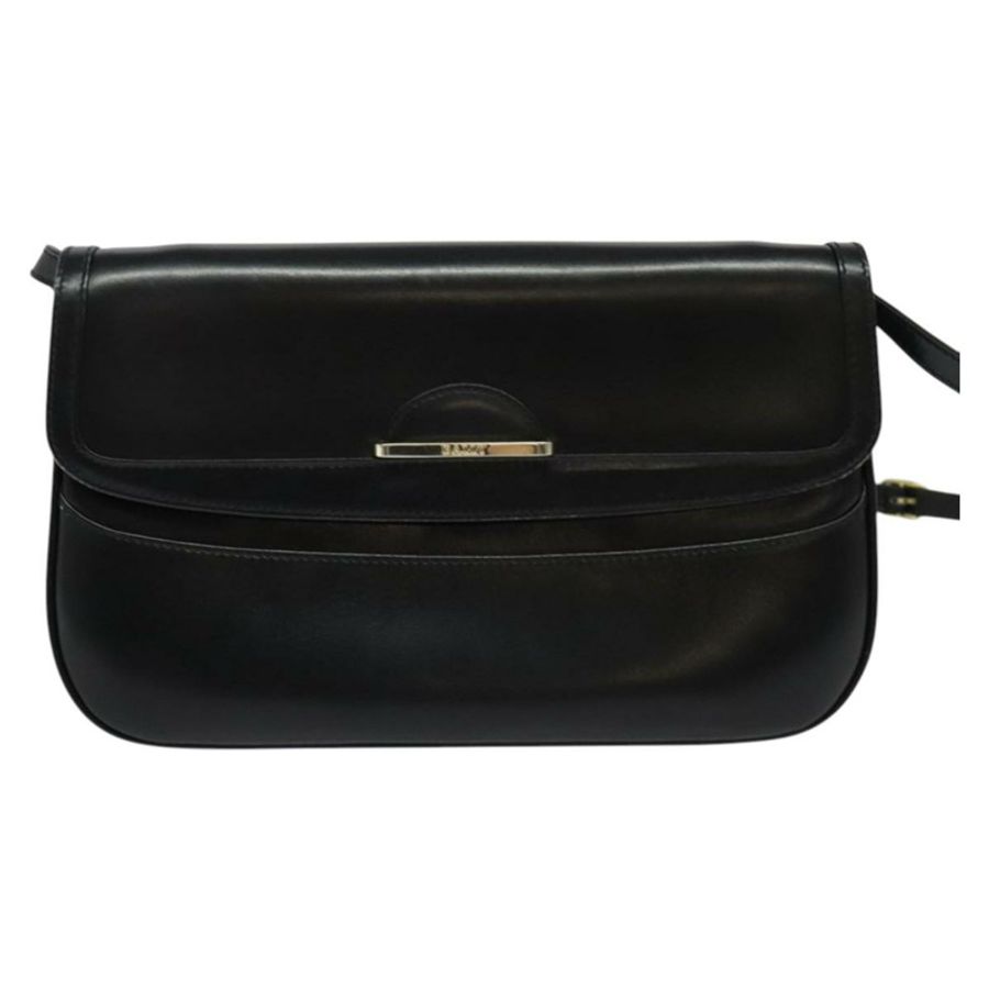 【日本直送】BALLY 肩背包 皮革 黑色 金色 正品 BA2261-12