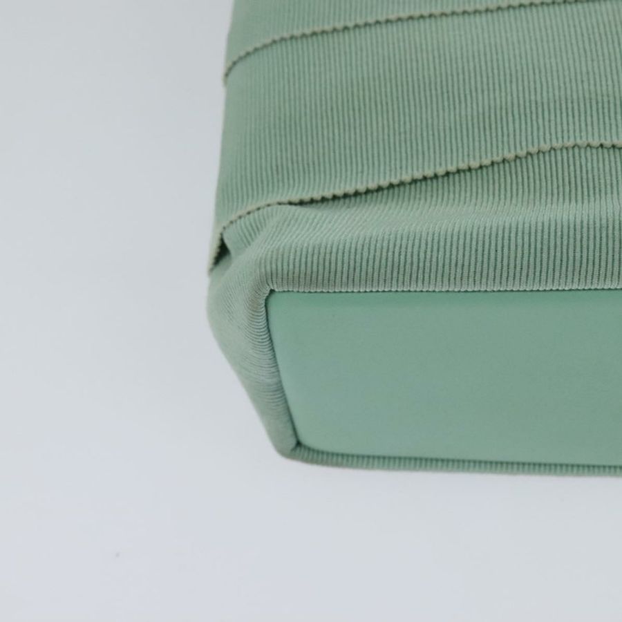 【日本直送】Salvatore Ferragamo 尼龍雙肩手提包 綠金色 正品 125371-16