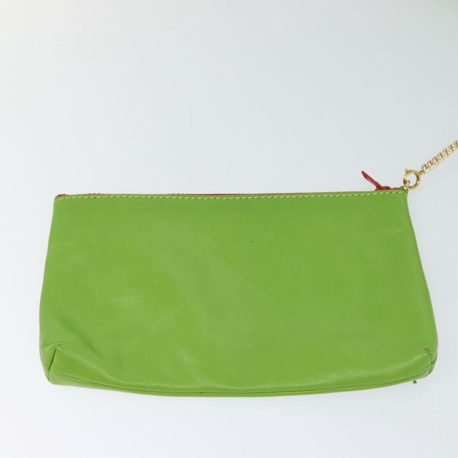 【日本直送】CELINE 粉紅金色皮革肩背包 Auth 125416-20