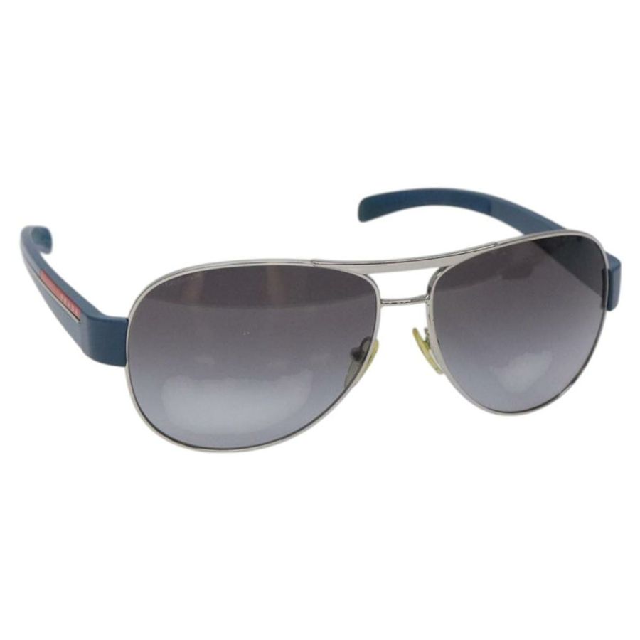 【日本直送】PRADA 運動太陽眼鏡 塑膠 藍色 Auth bs26017-0
