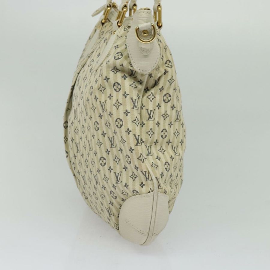 【日本直送】路易威登 Monogram Mini Lin Croisette Marina 小號包米色 M95494 正品 125591-3