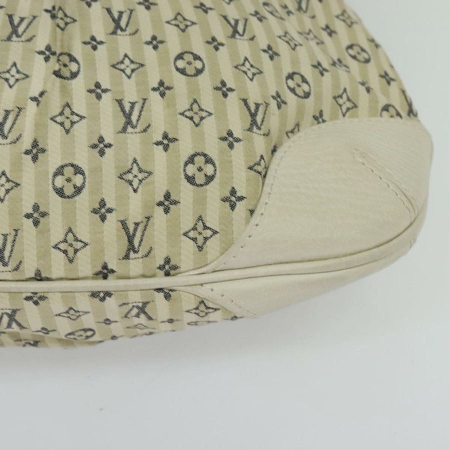 【日本直送】路易威登 Monogram Mini Lin Croisette Marina 小號包米色 M95494 正品 125591-13
