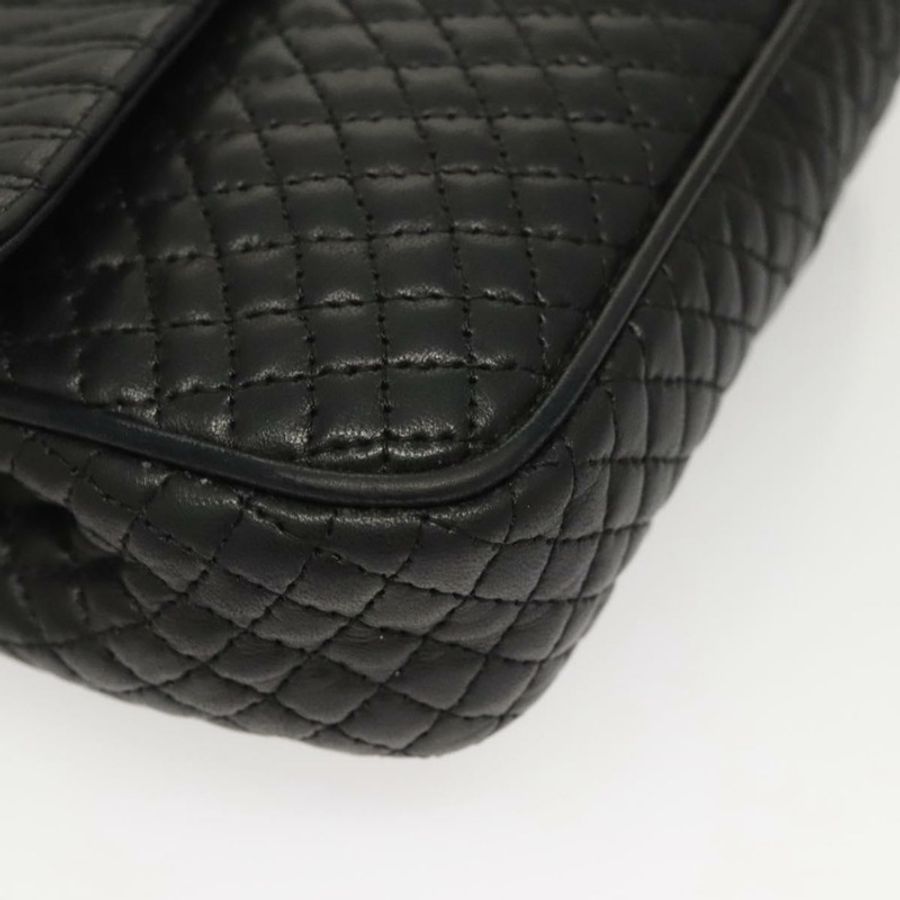 【日本直送】BALLY 鏈條單肩包 皮革 黑色 金色 正品 125935-8