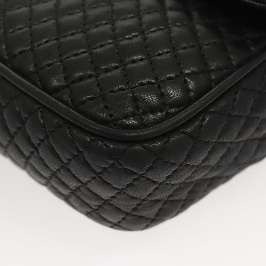 【日本直送】BALLY 鏈條單肩包 皮革 黑色 金色 正品 125935-13