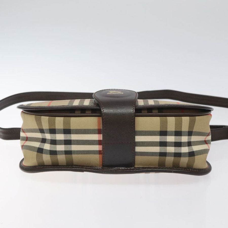 【日本直送】Burberrys Nova Check 單肩包 帆布 米色 金色 正品 am8546-4