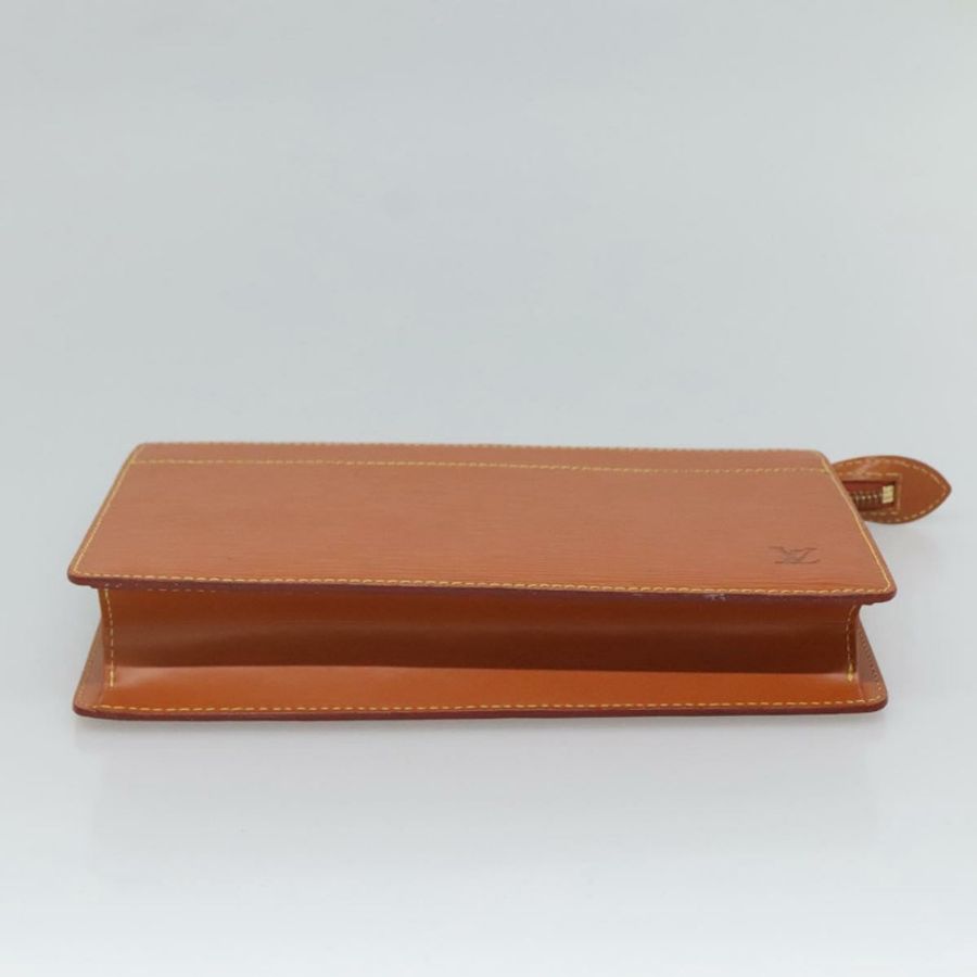【日本直送】路易威登 Epi Pochette Homme 手拿包 Zipangu 金色 M52528 LV 正品 121092-5