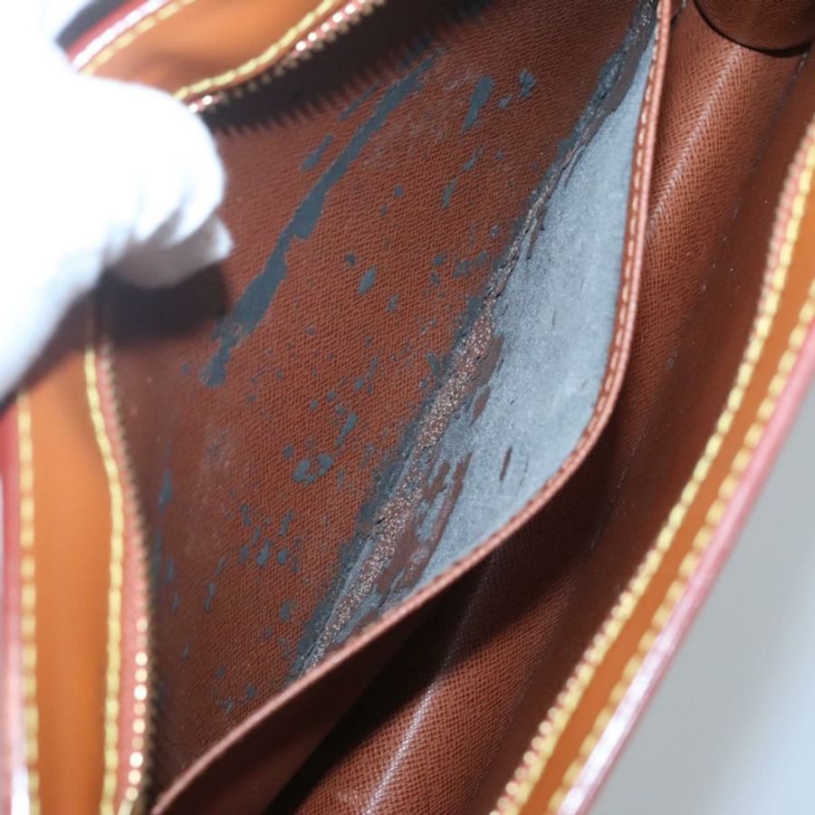 【日本直送】路易威登 Epi Pochette Homme 手拿包 Zipangu 金色 M52528 LV 正品 121092-9