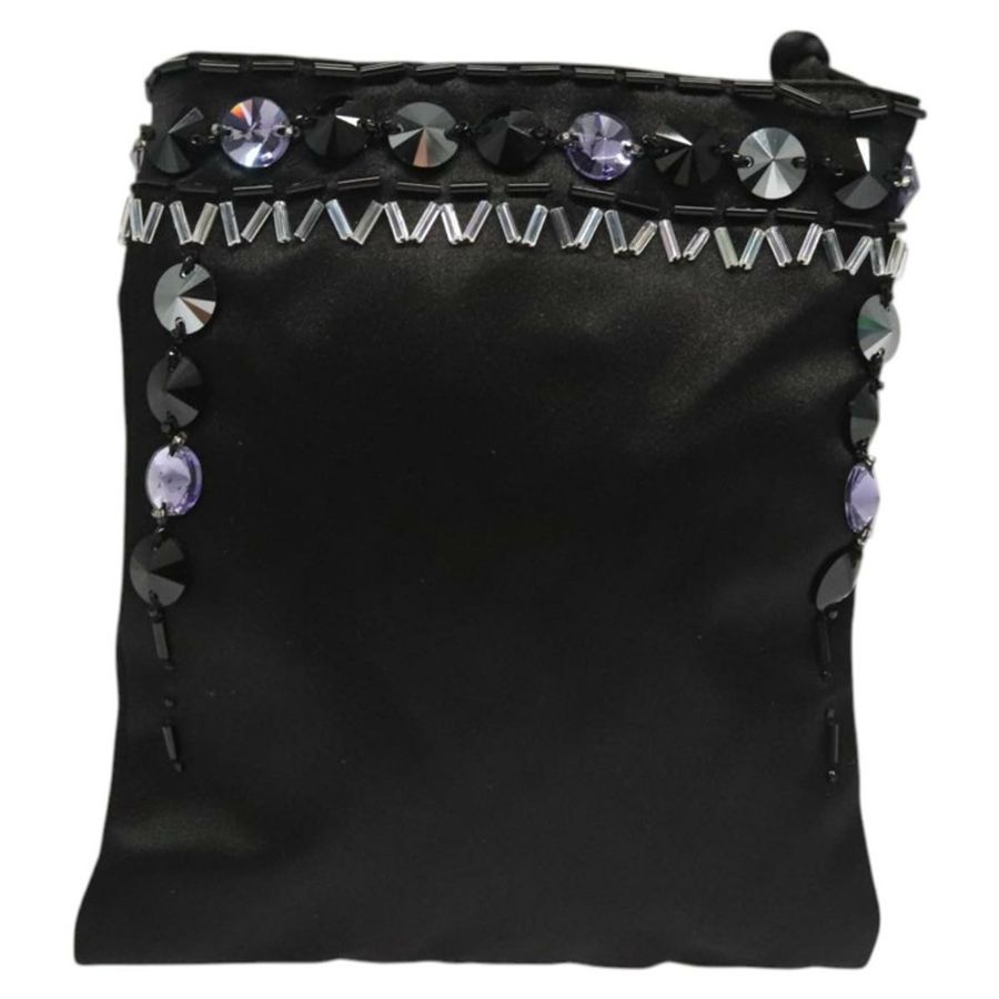 【日本直送】PRADA 單肩包 尼龍 黑色 銀色 正品 118631-12