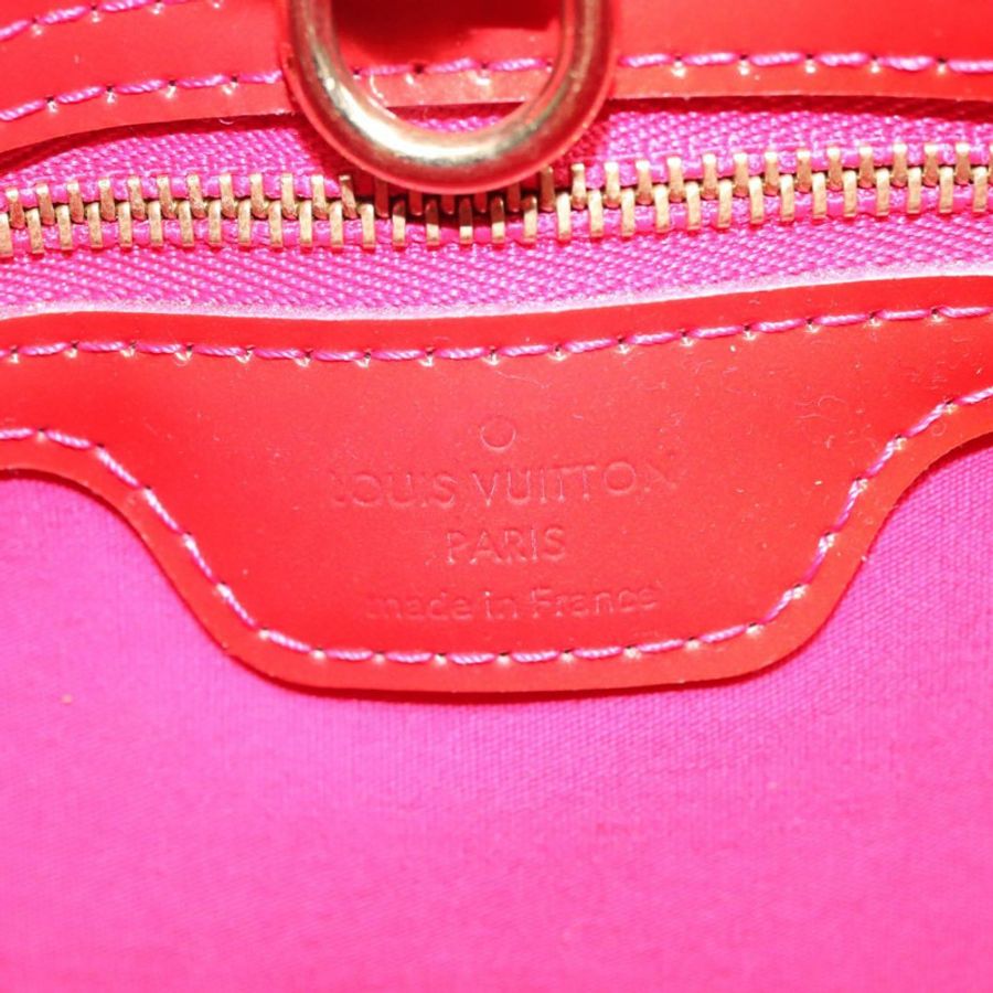 【日本直送】路易威登 Monogram Vernis Wilshire PM 手提包 Rose Pop M93643 正品 126362-9