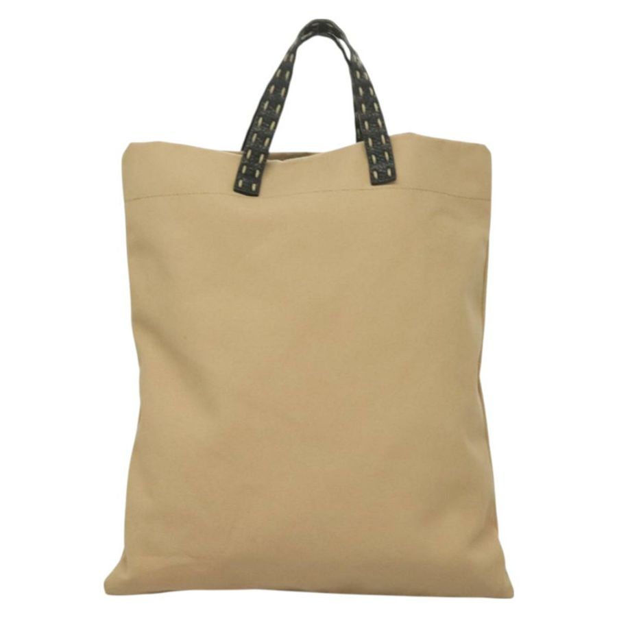 【日本直送】FENDI Celeria 手提包 帆布 米色 正品 hk2789-2
