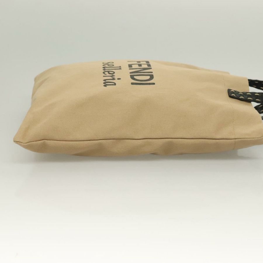 【日本直送】FENDI Celeria 手提包 帆布 米色 正品 hk2789-3