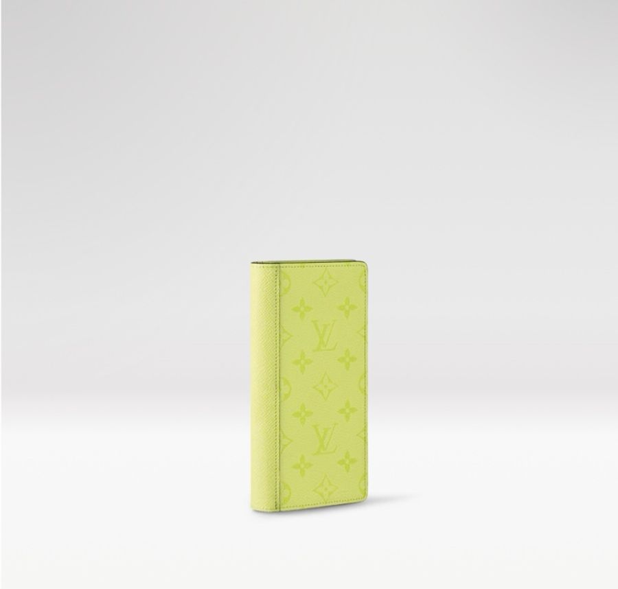 全新 日本限定 Louis Vuitton 路易威登Lv 長夾 對開長夾 錢包 檸檬黃-1