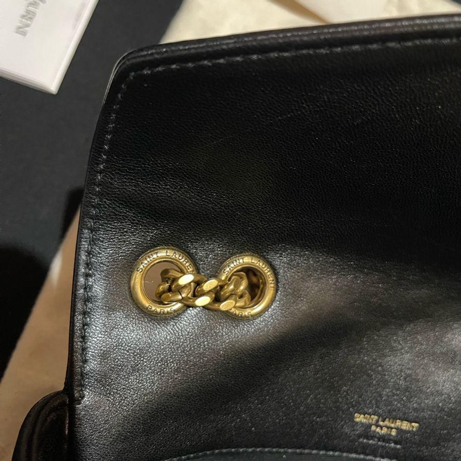 SAINT LAURENT 黑色金釦LOULOU （附台灣購證、全配）-23