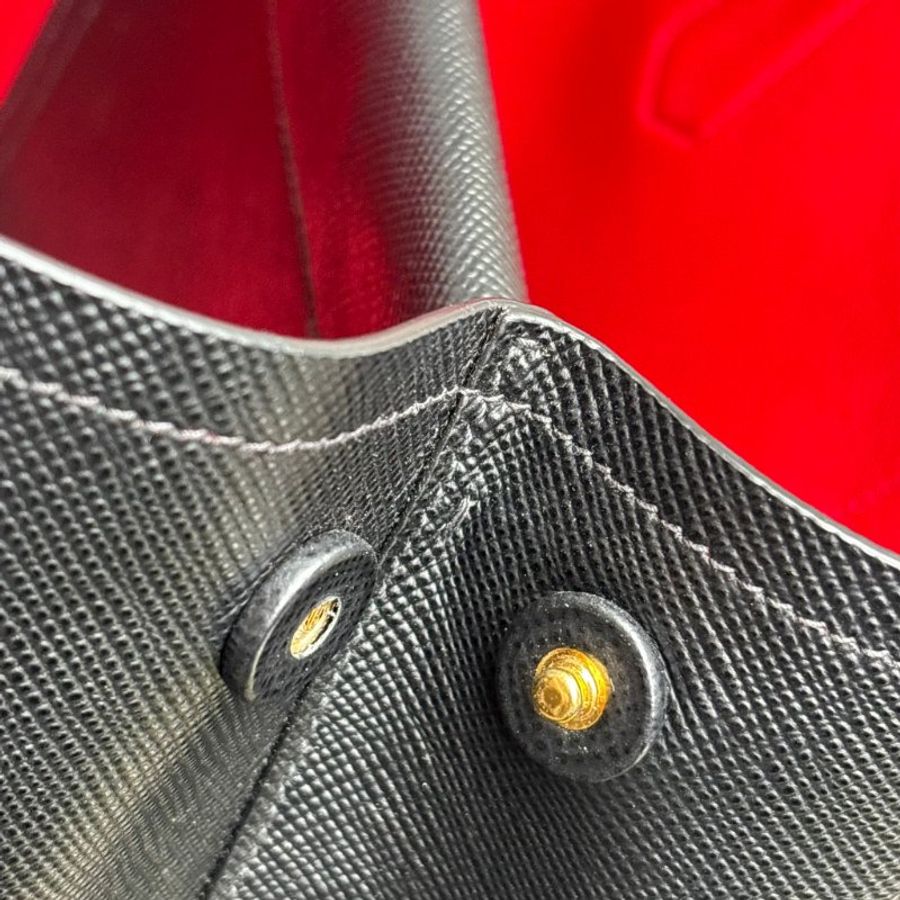 :::PRADA:: Medium Prada Double Saffiano leather bag 皮革手袋 手提斜背包 Medium Prada Double Saffiano leather bag-27