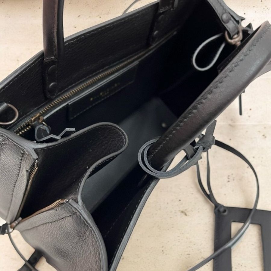 🎉新品好折扣✨Balenciaga 490027 A6 Blackout Papier Zip Around 小牛包 黑色-5
