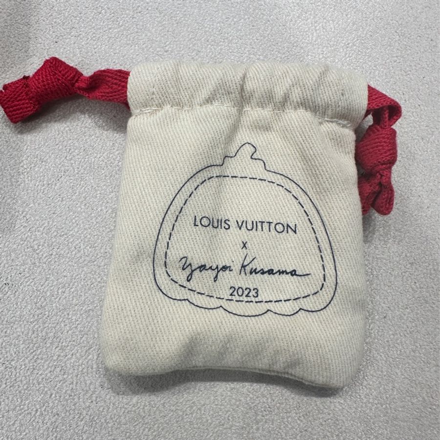 LOUIS VUITTON LV聯名草間彌生 紅白色南瓜手鍊-10