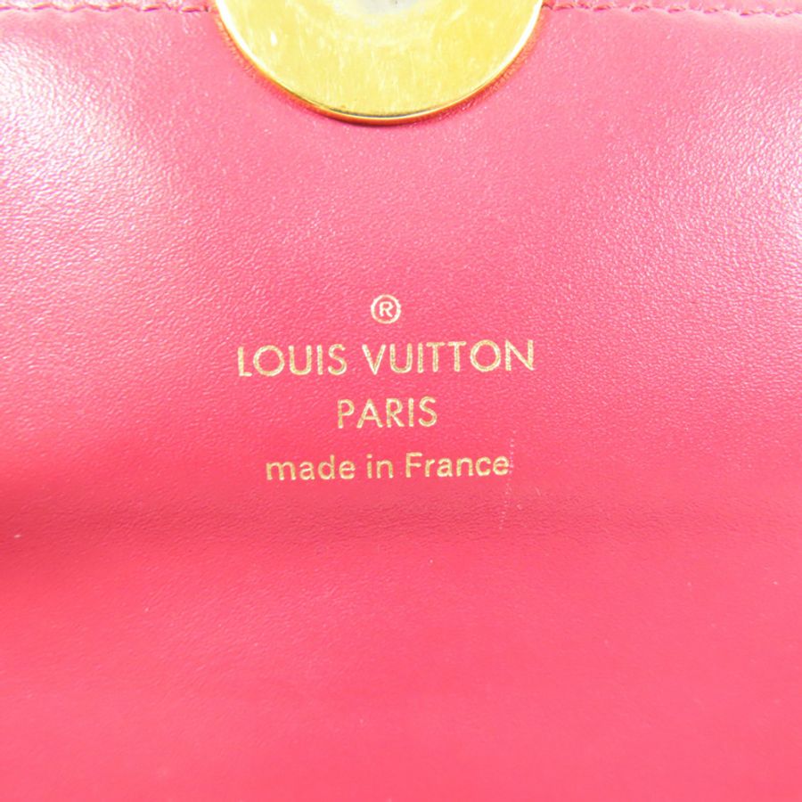 LOUIS VUITTON 【激減優惠】Monogram Portefeuille Flore金扣鏈帶肩背袋-11