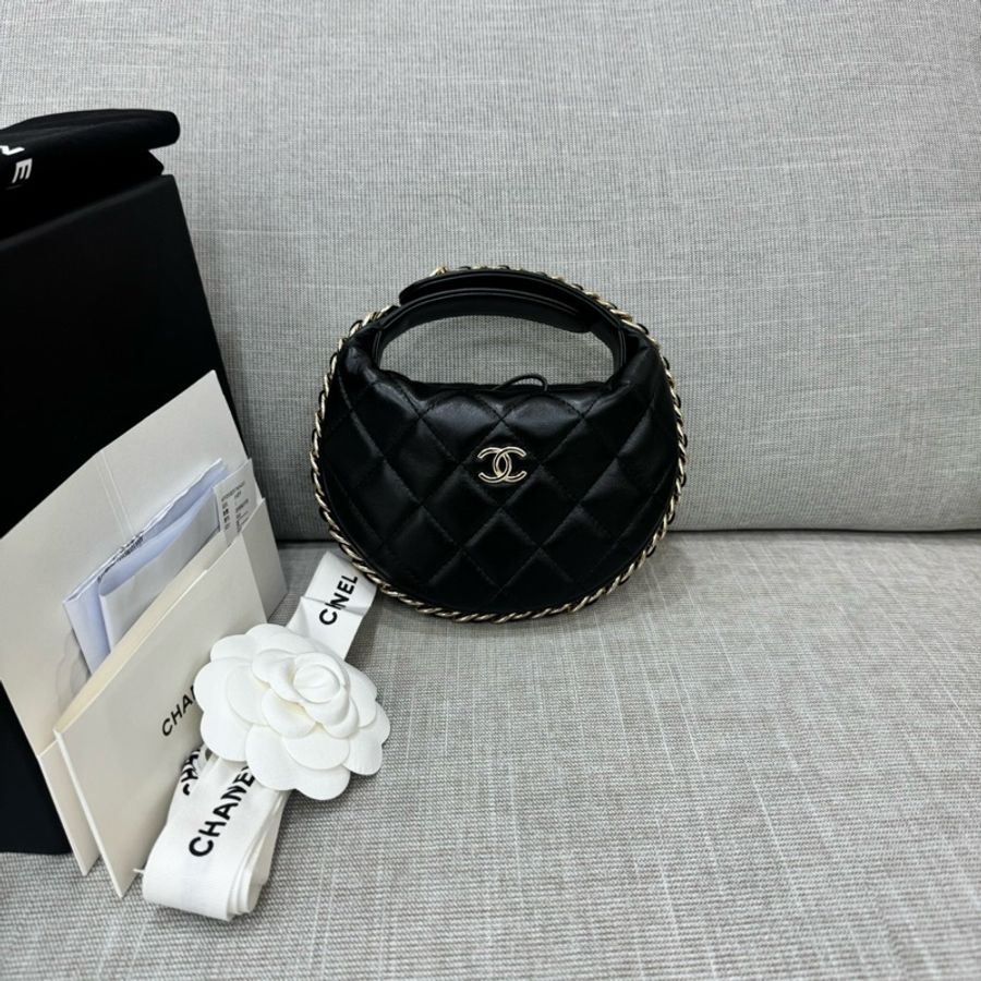 香奈兒 Chanel 月牙包 呼啦圈包-0