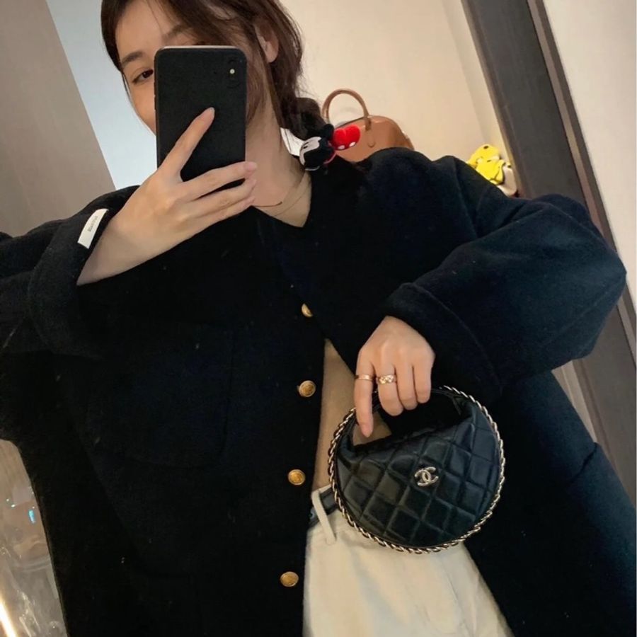 香奈兒 Chanel 月牙包 呼啦圈包-2