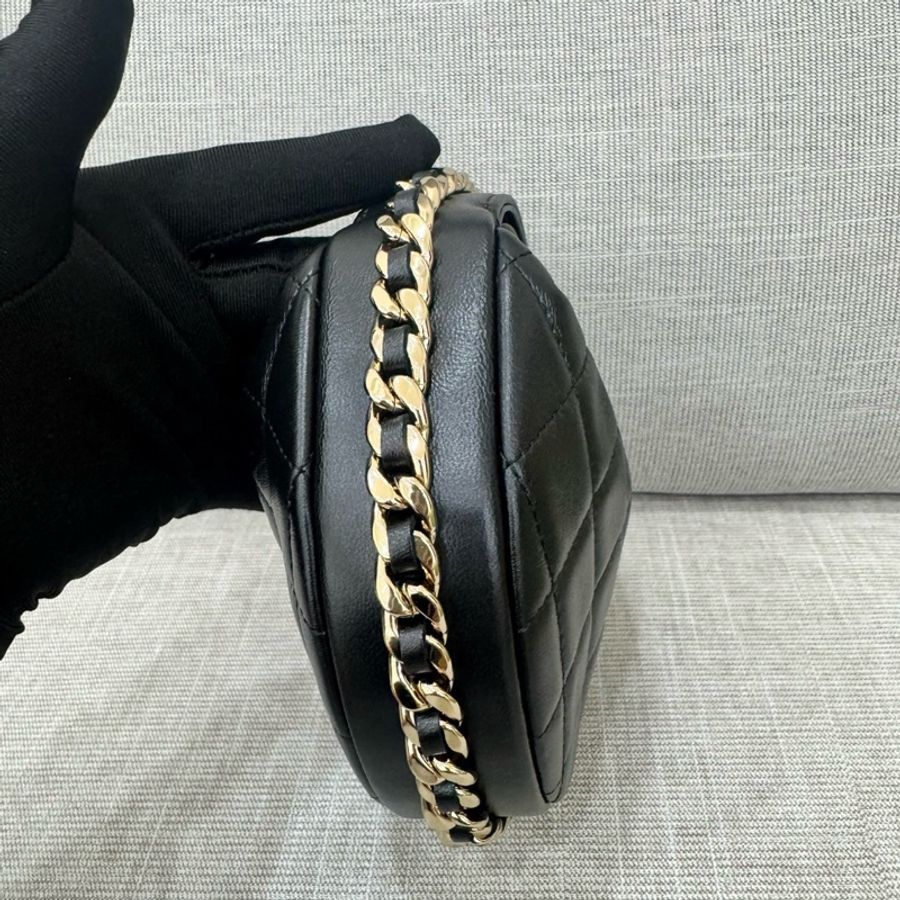 香奈兒 Chanel 月牙包 呼啦圈包-10