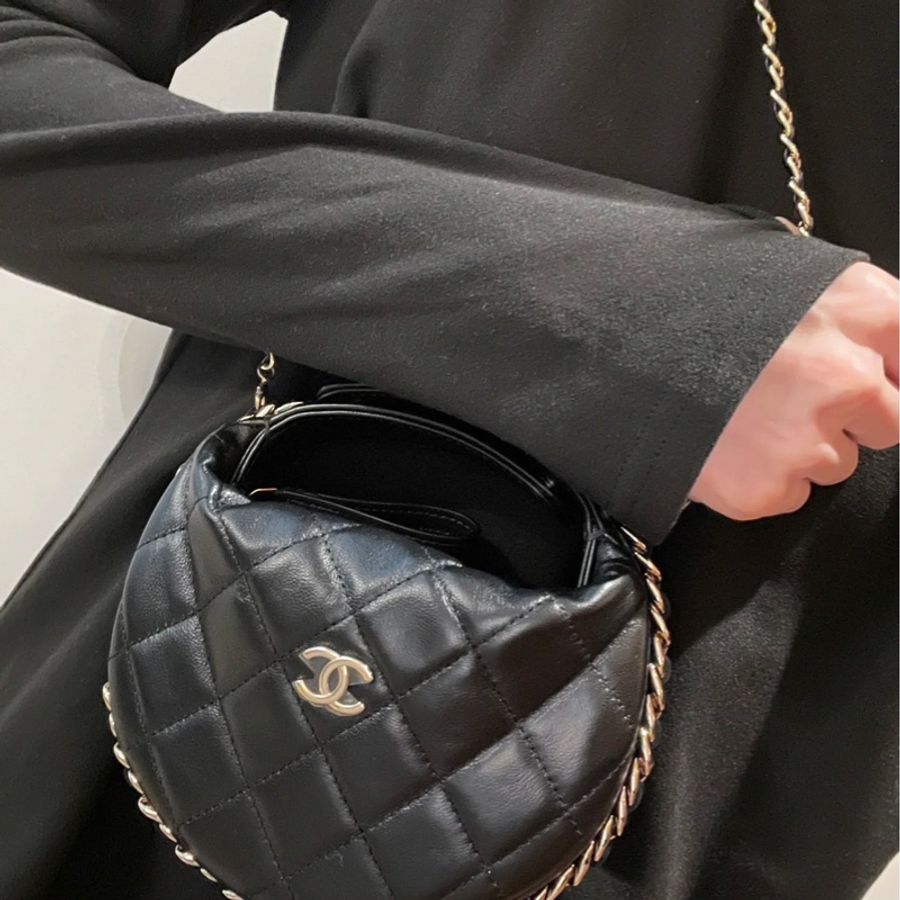 香奈兒 Chanel 月牙包 呼啦圈包-24