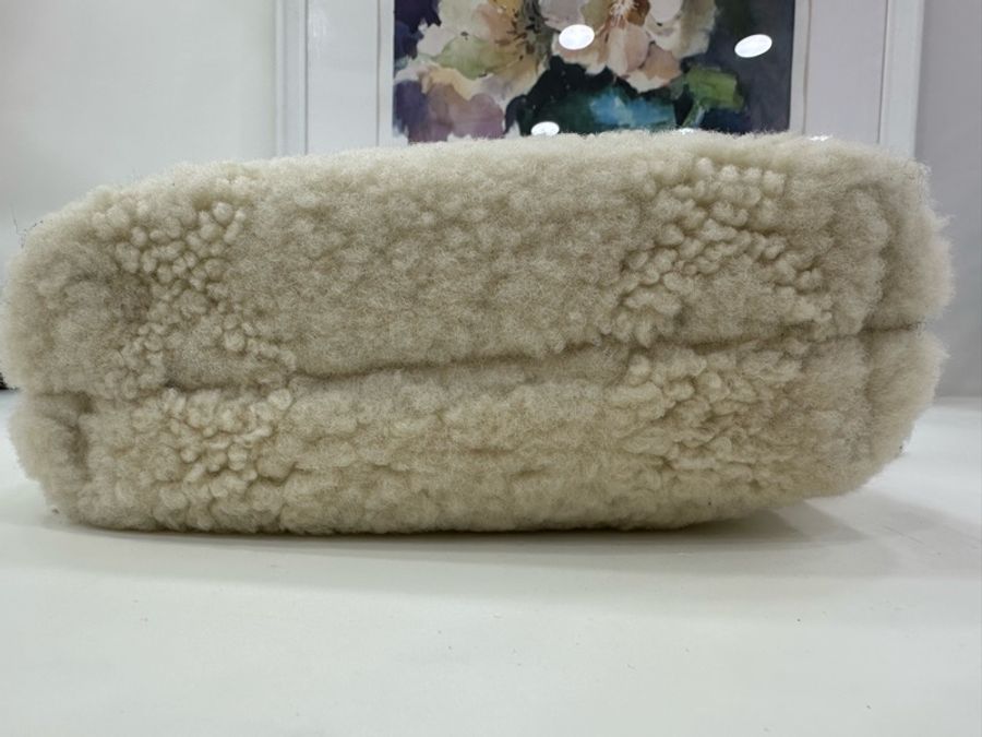 Chanel 22 mini bag毛絨款 25c 泰迪毛毛22bag 閒置99新-4