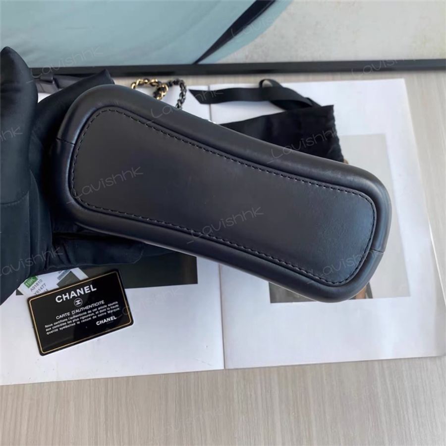 CHANEL 流浪小號 深灰色-3
