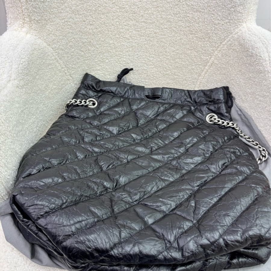 Balenciaga crush tote 中號 巴黎世家垃圾袋閒置未使用-1