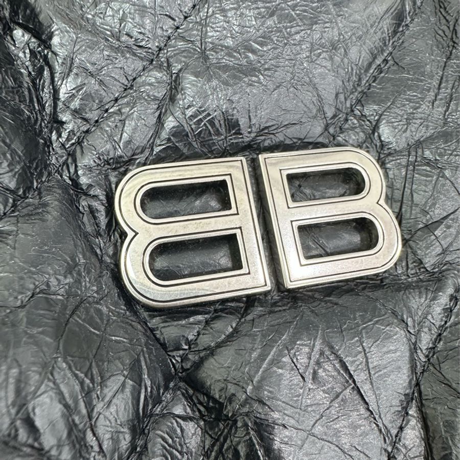 Balenciaga crush tote 中號 巴黎世家垃圾袋閒置未使用-10
