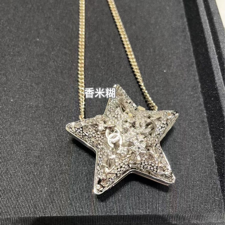 Chanel香奈兒25A高級手工坊限定星星項鍊-4