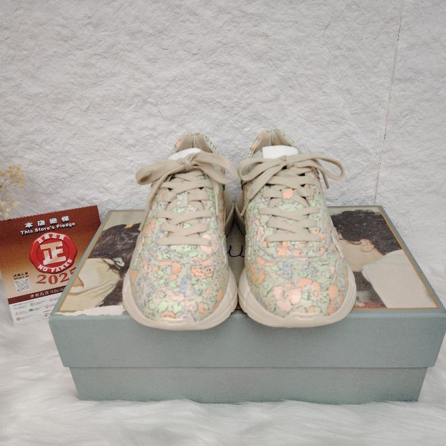 Gucci Rhtyon Liberty London 古馳 碎花花款 老爹鞋 37.5碼-1