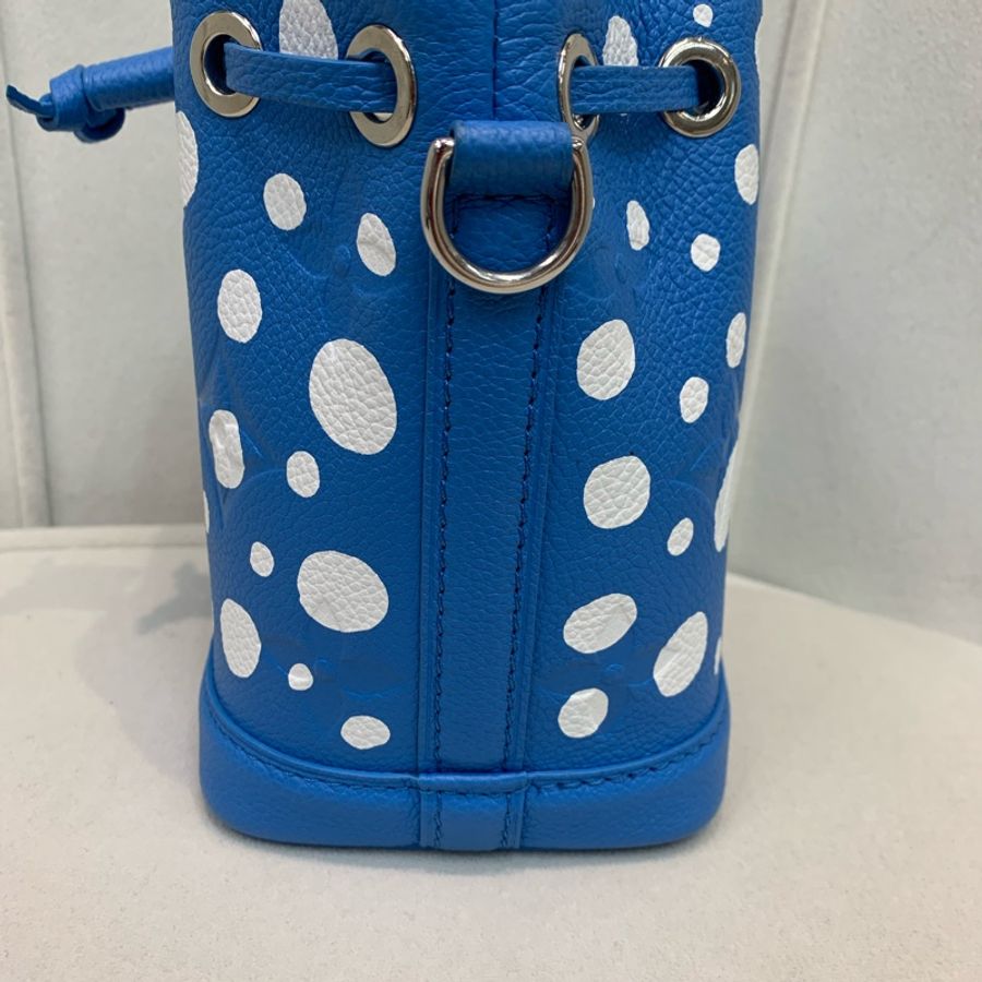 LV 白色波點藍色水桶包 I399WH-3
