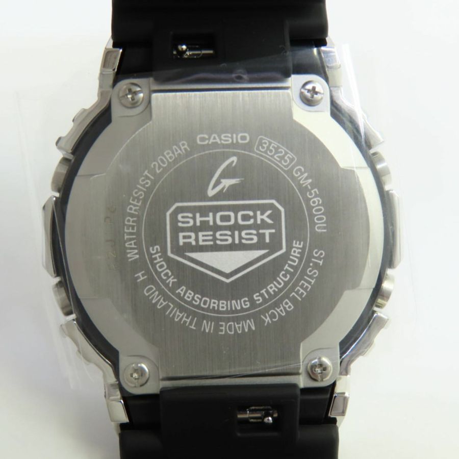卡西歐 G-SHOCK 金屬外殼 GM-5600U-1JF 石英錶-4
