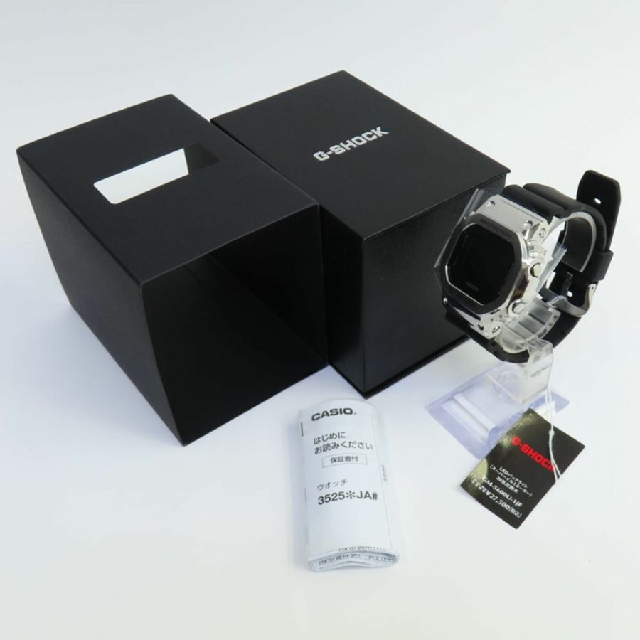 卡西歐 G-SHOCK 金屬外殼 GM-5600U-1JF 石英錶-6