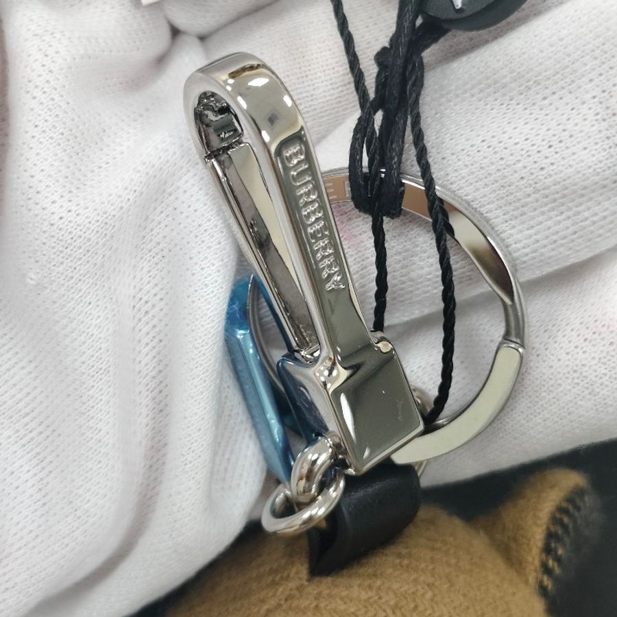 Burberry thomas泰迪熊風衣造型吊飾鑰匙圈(經典米色)-12