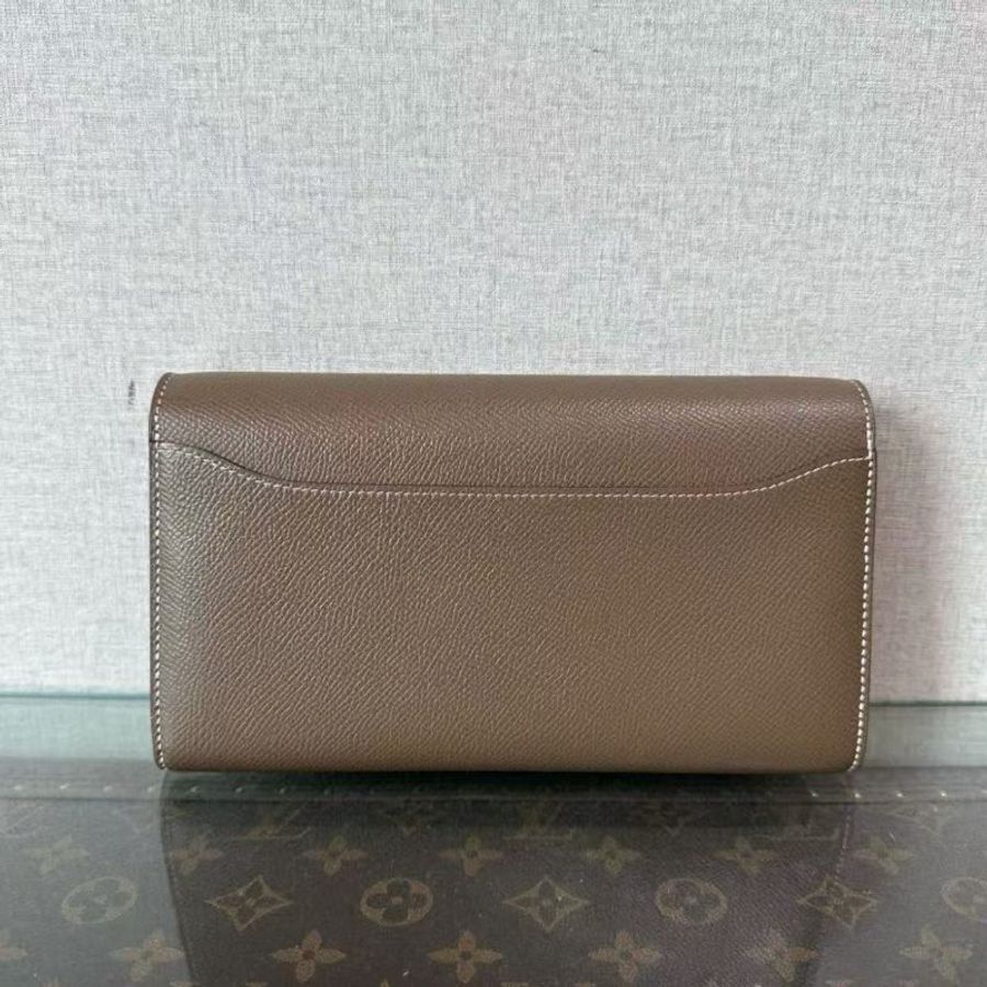 ✨HERMES 大象灰銀扣康康togo肩背斜背包 20.5*11.5*2.5 全新閒置配件塵袋盒子購證-4