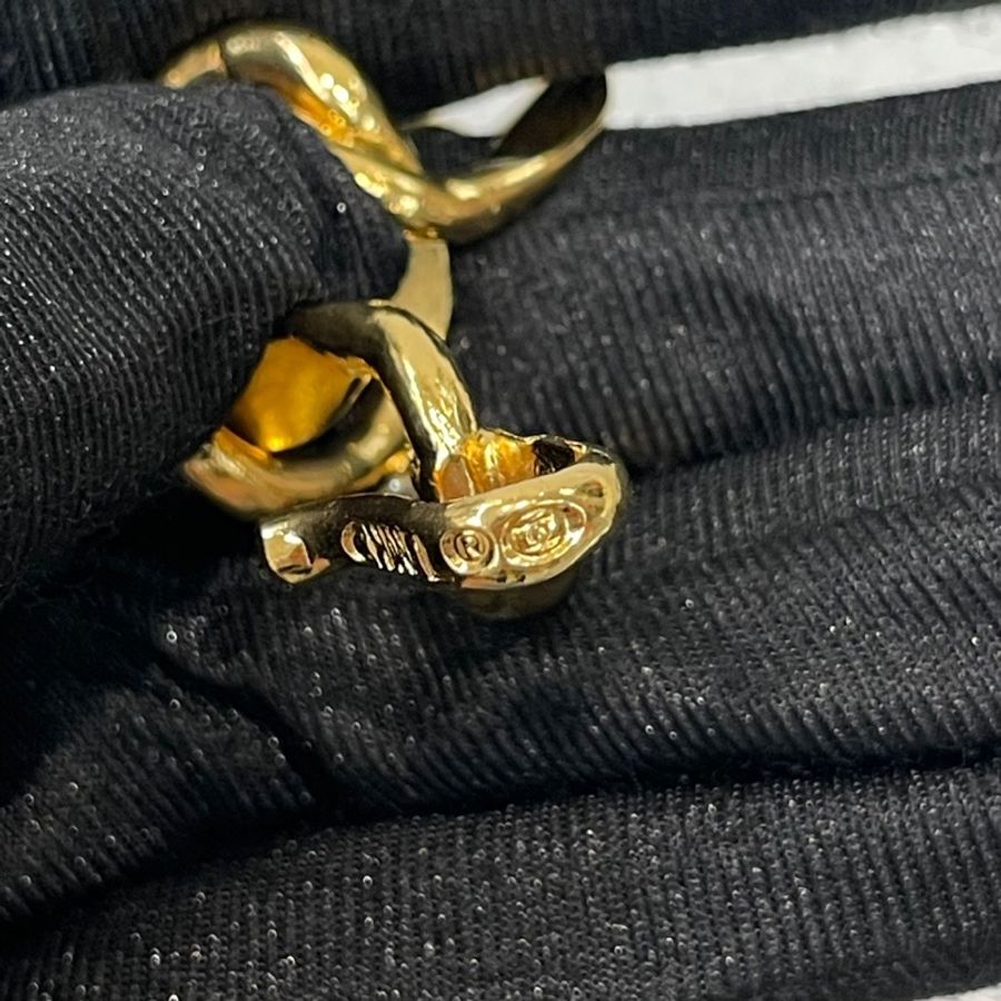 CHANEL 中古金色康鵬31 logo 腰鏈 80CM O652NY-14