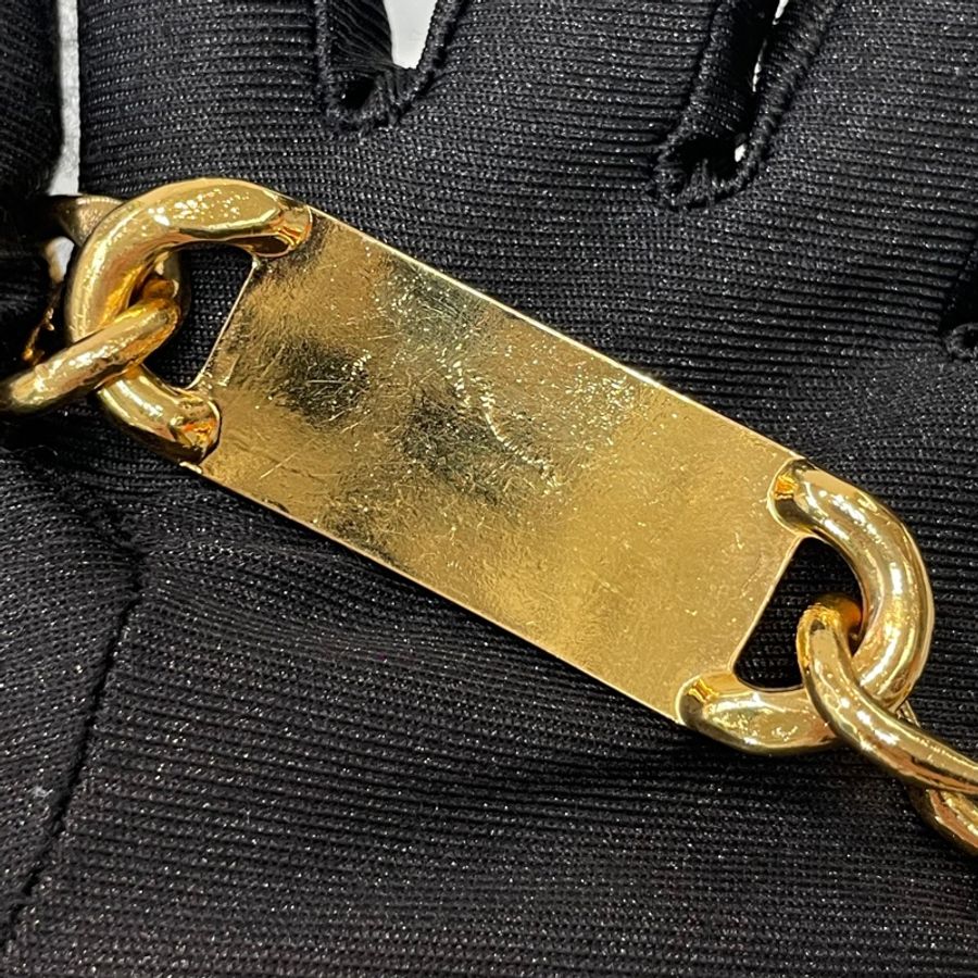CHANEL 中古金色康鵬31 logo 腰鏈 80CM O652NY-29