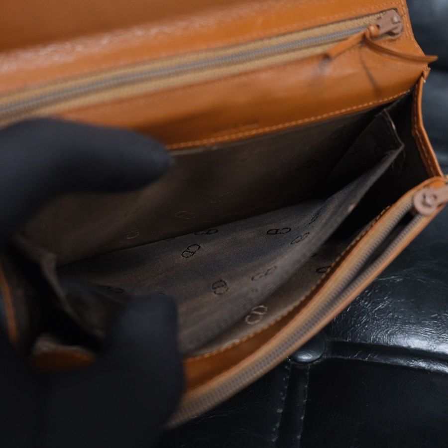 Dior Vintage CD Logo Leather Mini Kelly Bag 迪奧中古皮款手提包-17