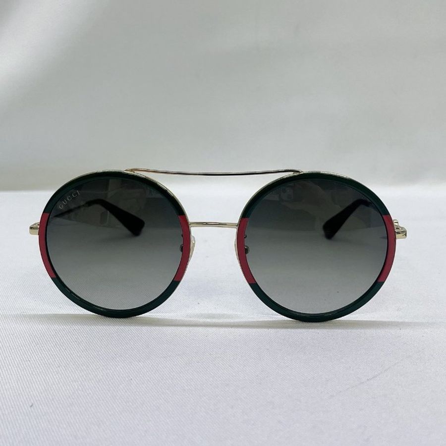 GUCCI 蜜蜂紅綠框太陽眼鏡-2